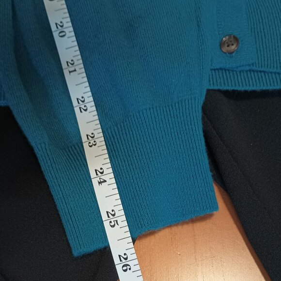 Ann Taylor Size XXL Teal Cardigan (NWT) - Picture 9 of 11